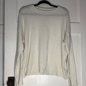 BP Elegant White Women's Sweater